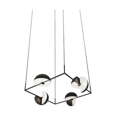Oblure Trapeze quartet pendant 设计师工作室吊灯