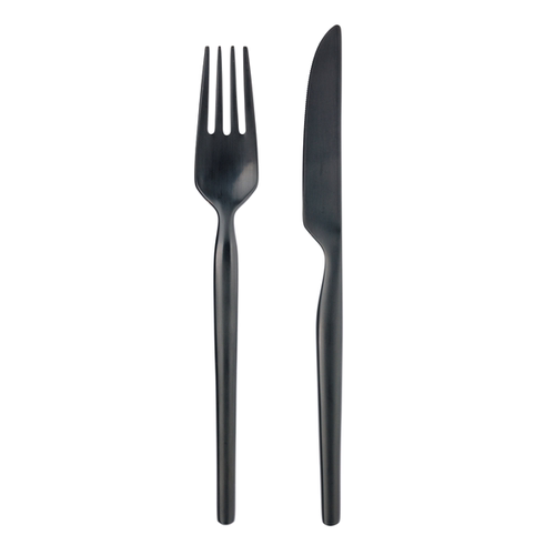 Y Gense 丹麦正餐甜点刀叉四件套 Dorotea Night dessert cutlery