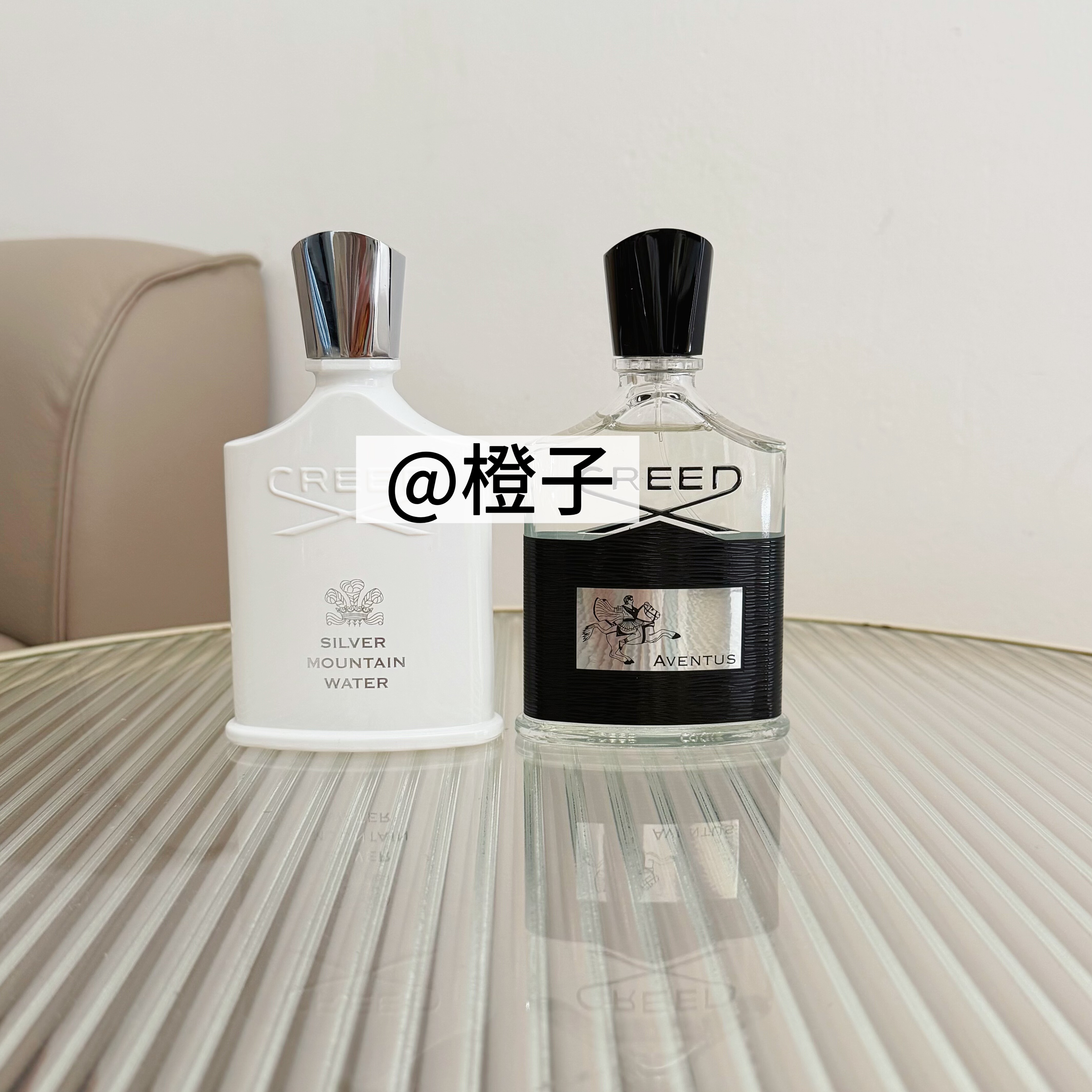 Creed信仰银色山泉香水 拿破仑之水 中性香木质男神清新香水小样