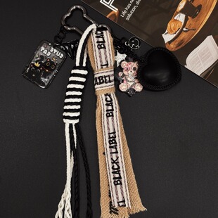 甜酷miu系包挂个性原创ins风韩系穿搭配件钥匙扣包包挂件