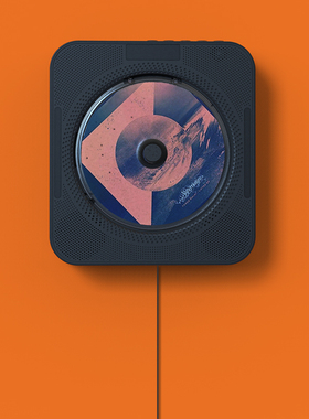 cd听专辑播放机复古光盘唱片壁挂蓝牙光碟英语ins同款音箱播放器