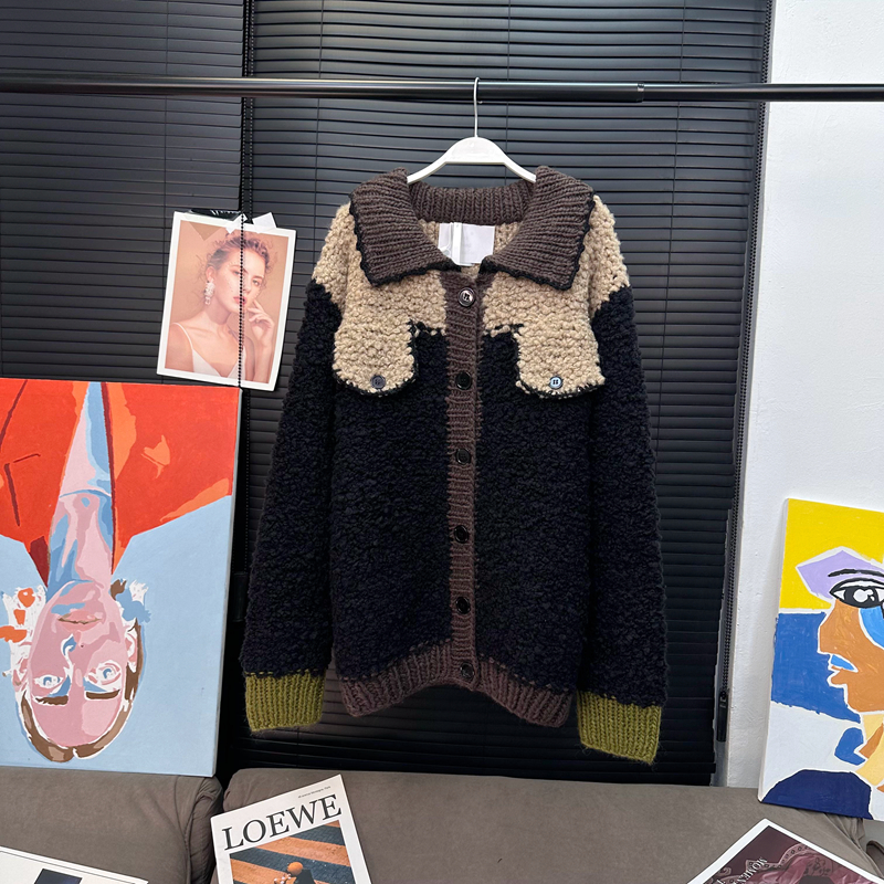 章章11/10纯手工钩织整件!1000g重工毛衣外套