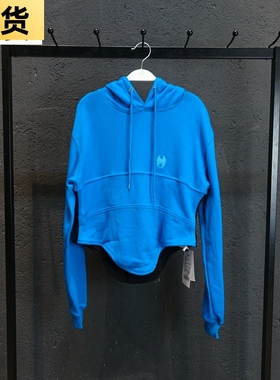 【现货】MONA灰黑蓝色早春秋季连帽卫衣薄款设计感小众女士新款