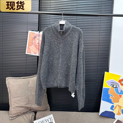 现货VC都市星轨bc亮片毛衣开衫外套休闲百搭2025年冬季新款