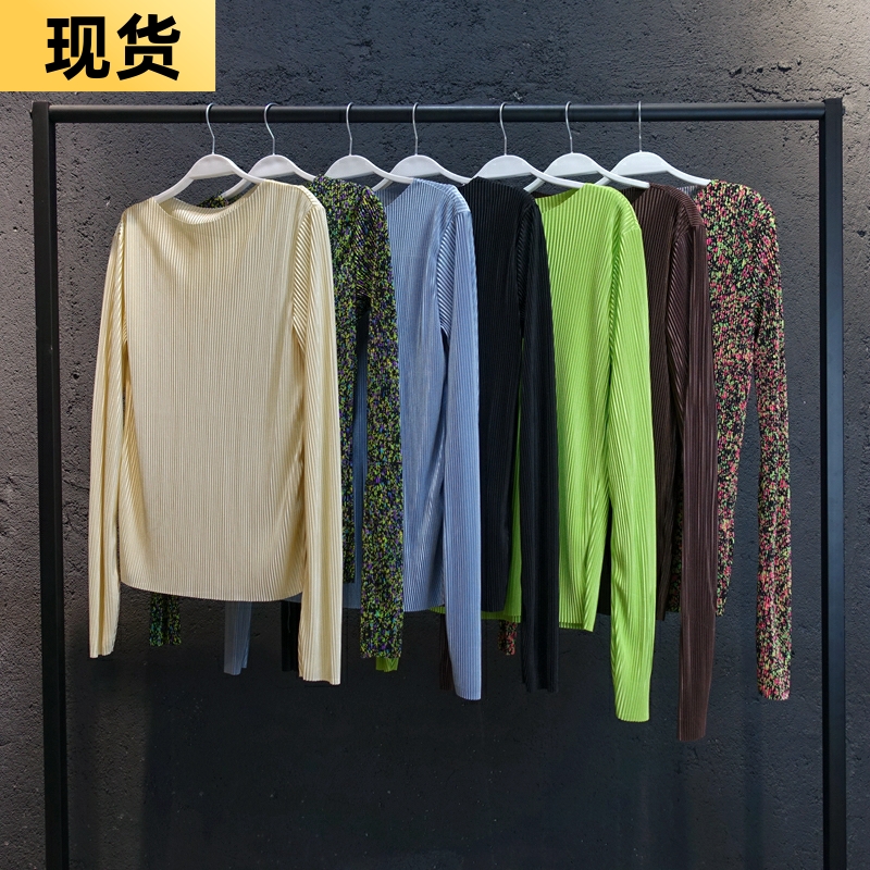 mona针织上衣女春秋外穿法式复古