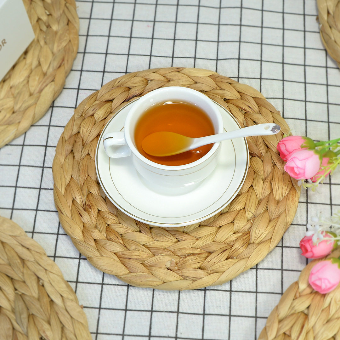 编织水葫芦餐垫草编圆垫子餐桌隔热葫芦草餐垫沥水垫杯垫碗垫,餐饮具,餐垫,淘宝优惠券,粉丝福利购,淘宝优惠卷