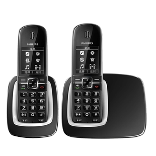 飞利浦DCTG490无绳电话机家用无线座机来电报号中文固话子母机