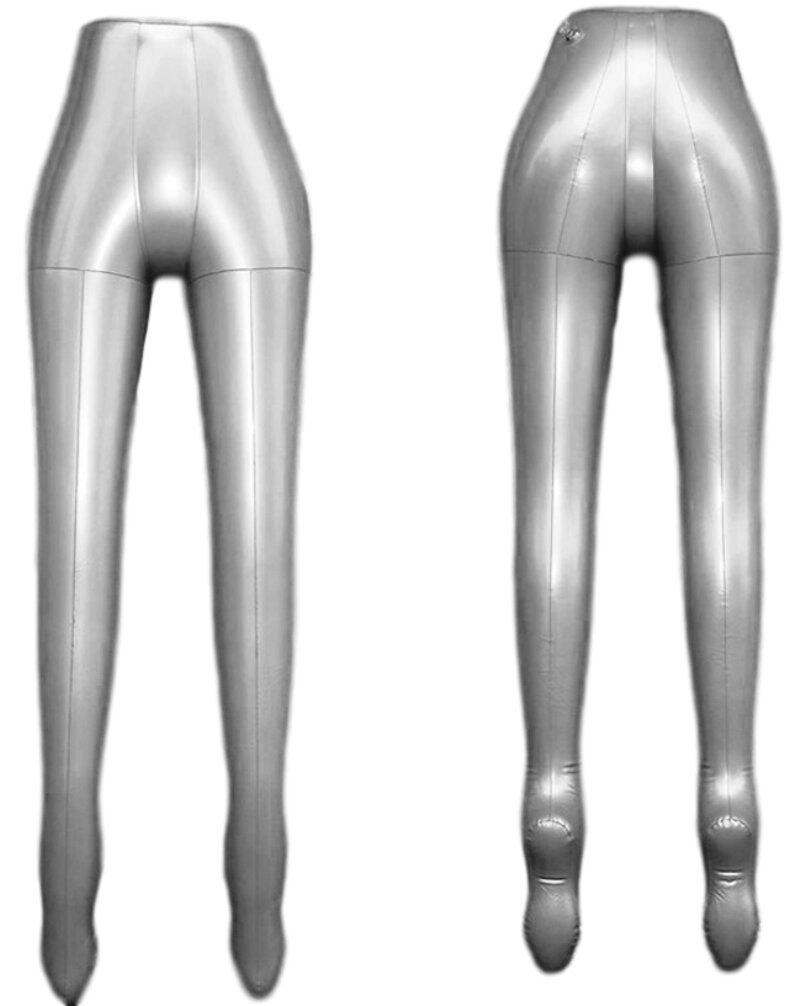 充气女加大裤模裤脚女下半身裤子服装模特展示拍照工具儿童腿模型