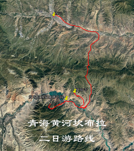 青海自驾旅游奥维轨迹导航地图