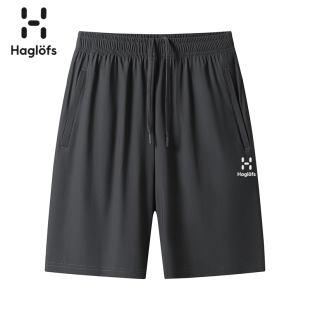 HAGLOFS火柴棍男速干短裤夏季冰凉透气运动裤休闲宽松百搭五分裤