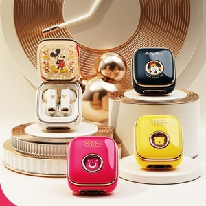 迪士尼蓝牙耳机Q7新款通话降噪无感延迟超长续航高颜值情侣半入耳