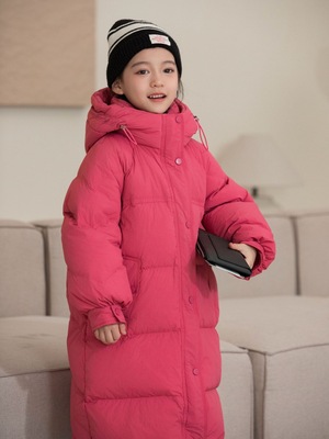 儿童羽绒服韩版加厚中长款外套