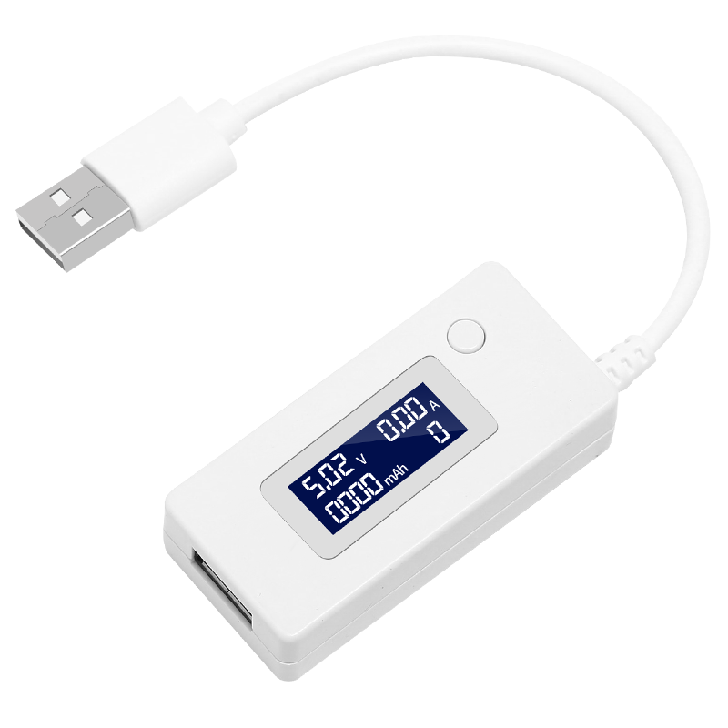 USB检测仪检测表高精度手机usb充电电流电压检测器充电源测试仪表