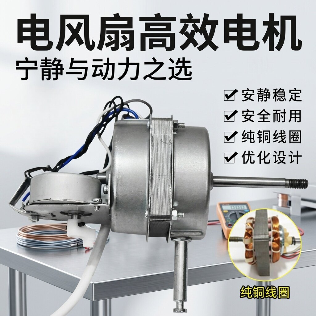 适用16寸美的电风扇电机FS40-6AR/FS40-10FR/FS40-6DR落地扇电机