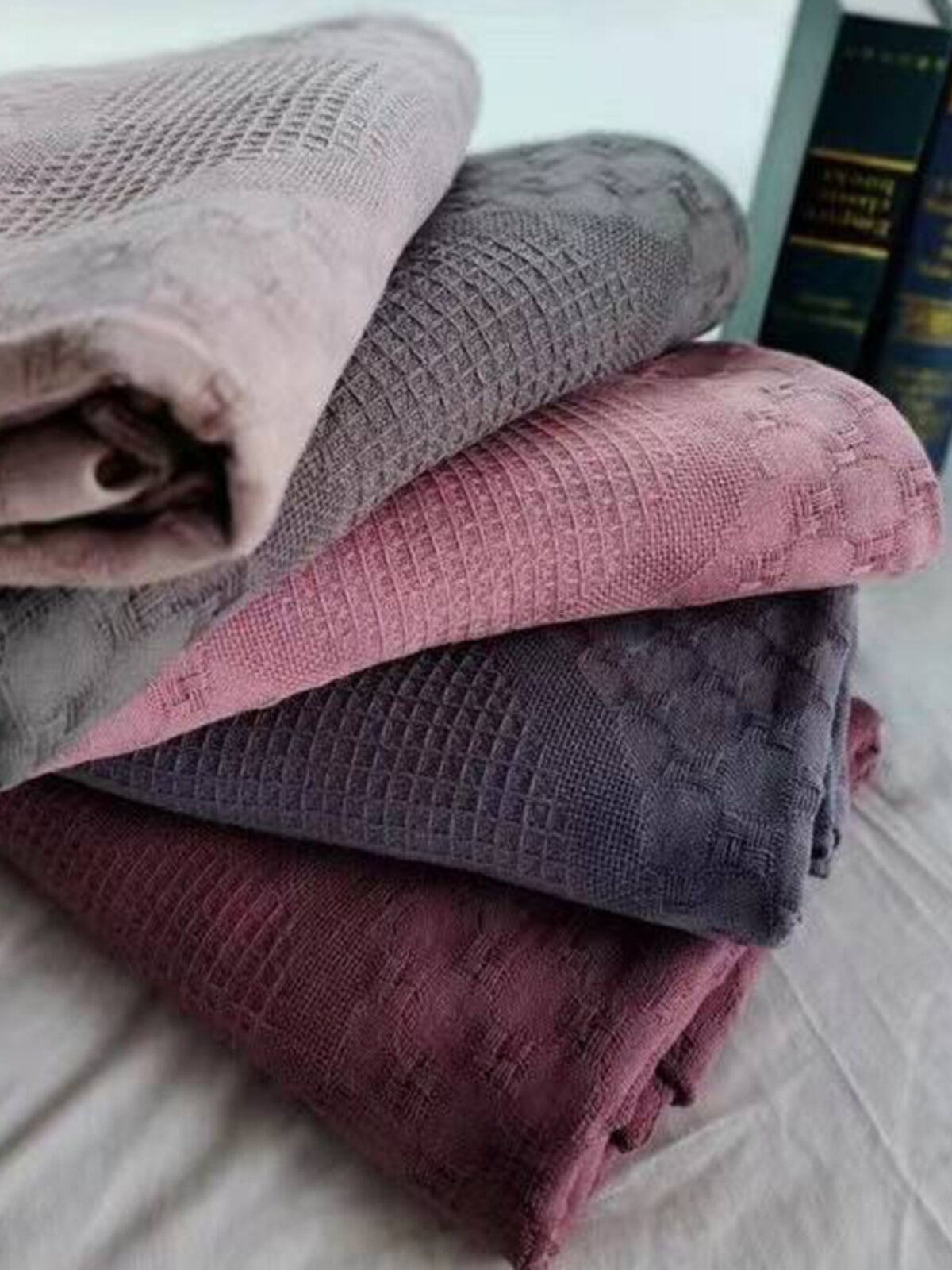 대외 무역 수출 주문 순면 실 짠 담요 소파 타월 전체 커버 순면 담요 싱글 타월 이불 에어컨 담요 커버 담요