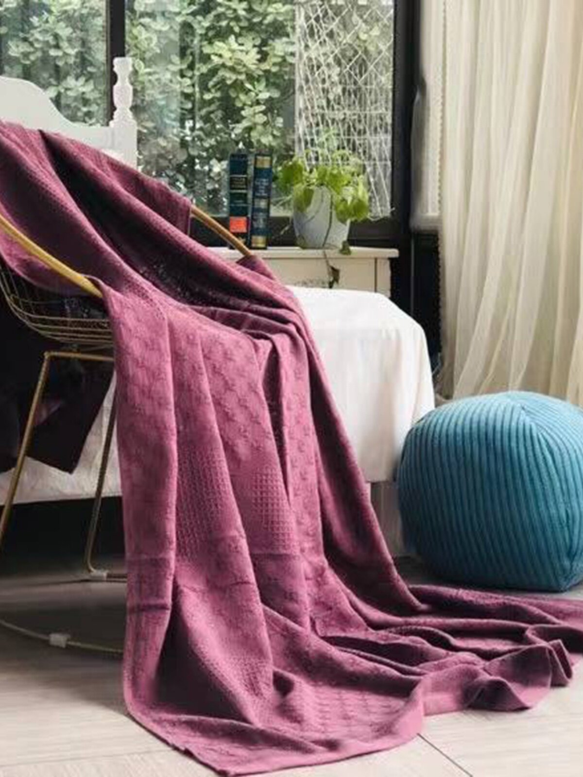 대외 무역 수출 주문 순면 실 짠 담요 소파 타월 전체 커버 순면 담요 싱글 타월 이불 에어컨 담요 커버 담요