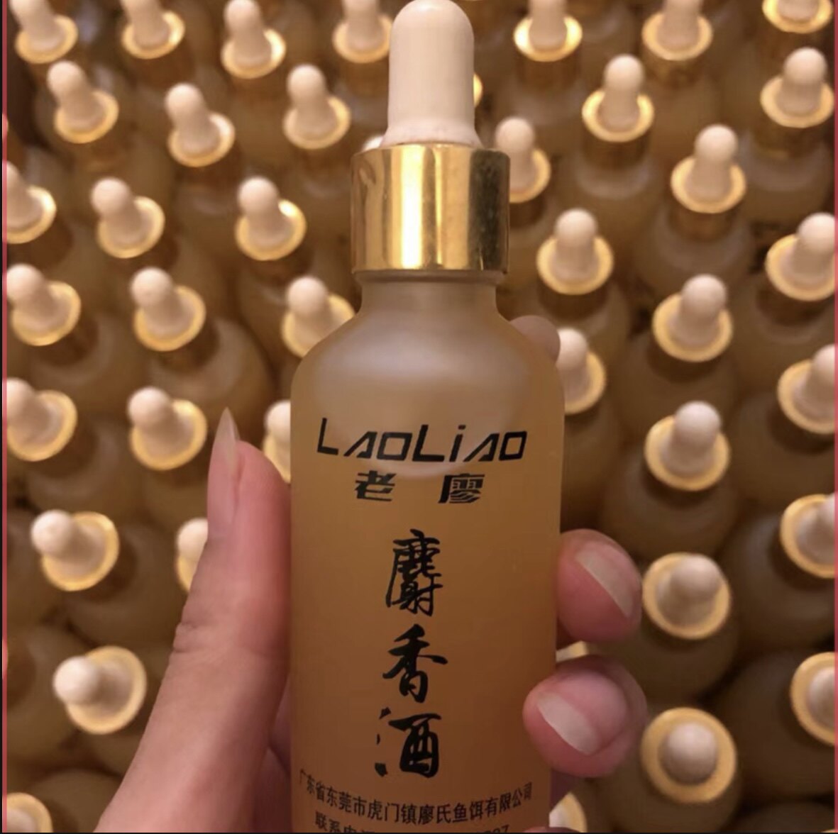 老廖鲫鱼鲤鱼麝香浓缩药酒钓鱼小药黑坑诱鱼剂添加剂草鱼饵料窝料