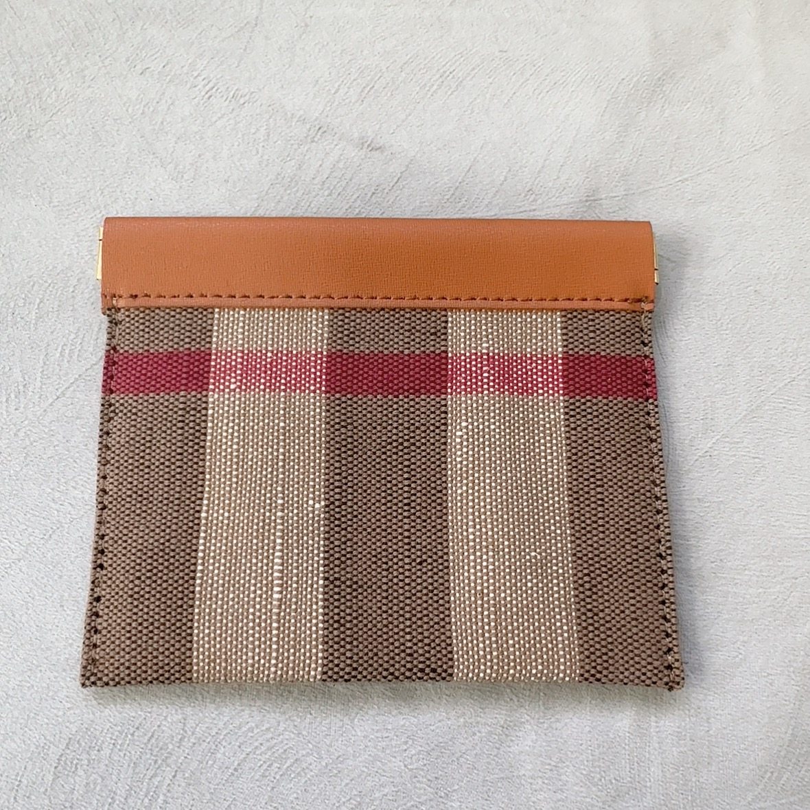 黄麻弹片收纳包精致简约卡包口金票据收纳包,箱包皮具/热销女包/男包,卡包,淘宝优惠券,粉丝福利购,淘宝优惠卷