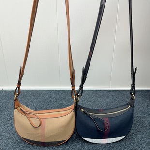 优家原创小众设计黄麻香蕉船包慵懒风包月牙包大容量单肩斜挎包