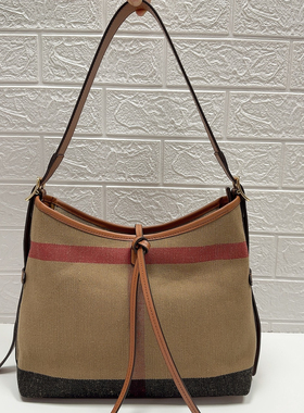 song黄麻料Lvv同款hobo包纳帕牛皮斜挎腋下小众设计女生流浪包包