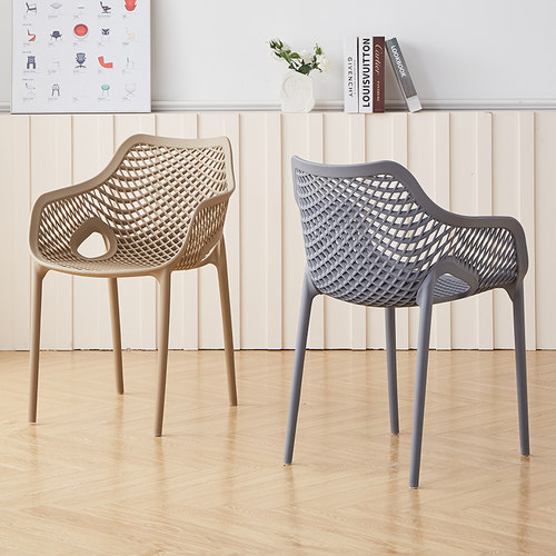 家用餐椅靠背椅户外椅阳台塑料椅