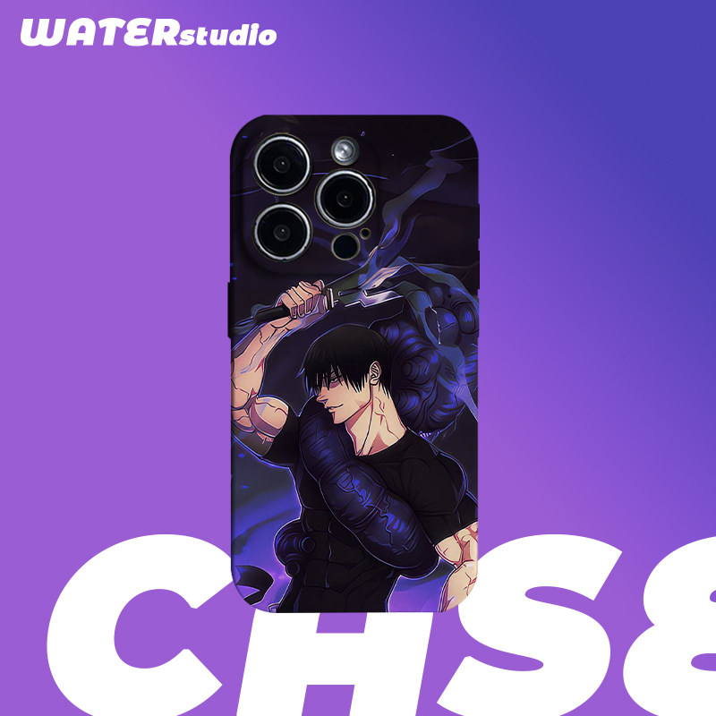 伏黑甚尔咒术动漫适用苹果17promax菲林iphone15pro小米15红米k80华为mate70一加ace3手机壳OPPO二合一reno13