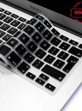 适用Macbook欧版英文键盘膜修正字符MacBookM3/4笔记本防尘保护膜