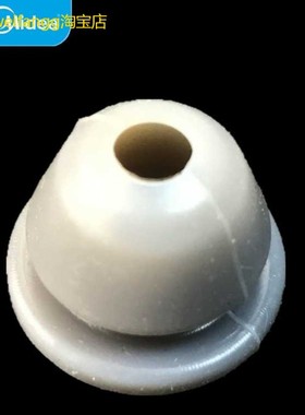 适用美的电压力锅MY-13SS505A/506A防溢盖密封配件灰色穿孔胶塞