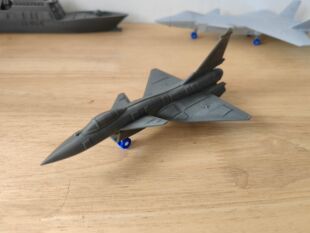 3D打印飞机模型 歼10起落架可动 环保材料打印