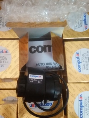 自动光圈 枪机摄像头日本Computar TG3Z2910FCS监控镜头2.9-8.2mm