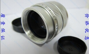 实惠35mm F1.7 CCTV电影镜头C-NEX M43旋焦HD高清相机镜头实验用