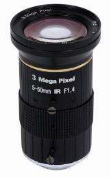 5-50mm10倍 300万高清 监控枪机工业相机视觉镜头手动大变倍长焦