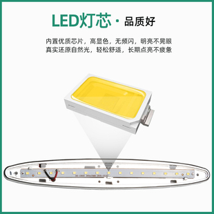 LED镜灯卫生间洗手脸盆厕所用灯泡 镜前灯灯条浴室柜镜前灯嵌入式