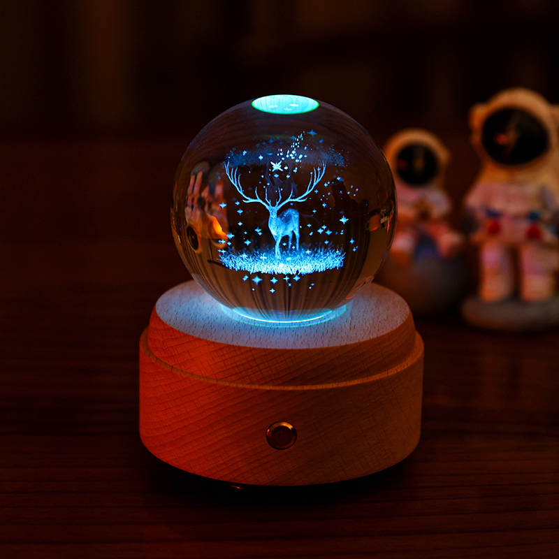 芷墨八音盒圣诞节礼物