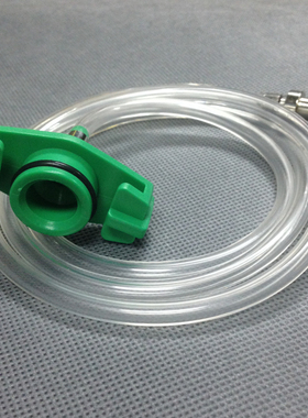 30/55日式针筒连接器/针筒接头 绿色日式针筒适配器 铁头连接管