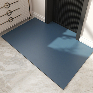 简约现代纯色入户地垫门垫进门地毯防水防滑皮革可擦免洗室外脚垫
