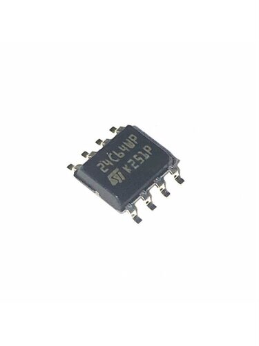 M24C64-WMN6TP 丝印24C64WP 总线存储器芯片IC SOP8 原装可直拍Z