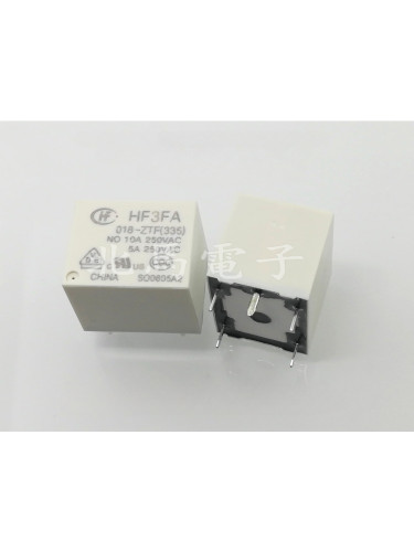 HF3FA/018-ZTF(335)  电饭煲继电器18伏10安4脚5脚直流电磁