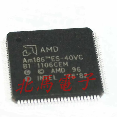 AM186ES-40VC AM186EM-33KC QFP100 老式工业PLC控制器 可直拍
