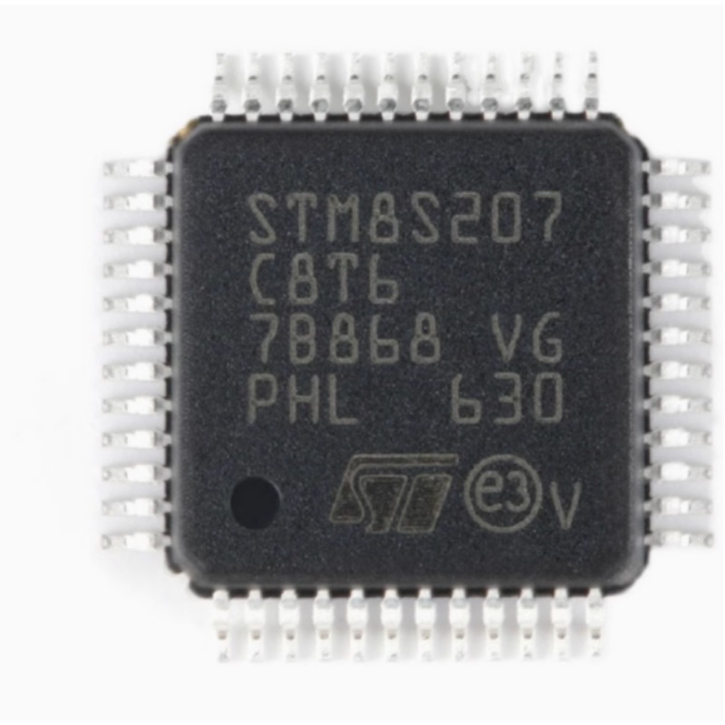 STM8S207C8T6 LQFP-48 24MHz/64KB闪存/8位微控制器-MCU