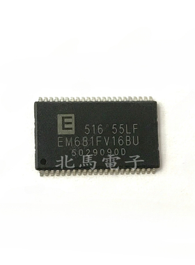 EM681FV16BU-55LF  TSOP44  EM681FV16  低功耗LPSRAM存储器芯片