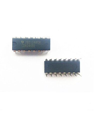 CD4046BE CD4053BE DIP-16链接芯片锁相环 模拟多路复用 可直拍ZJ