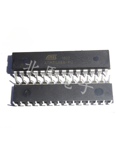 ATMEGA8A-PU  AVR单片机 8K闪存微控制器 DIP-28 全新可直拍HC