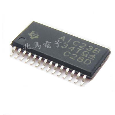 TLV320AIC23BPWR 丝印AIC23B 音频编解码器 TSSOP28 原装可直拍HC