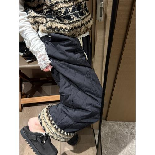 FILLE|费尔岛棉裤保暖加绒