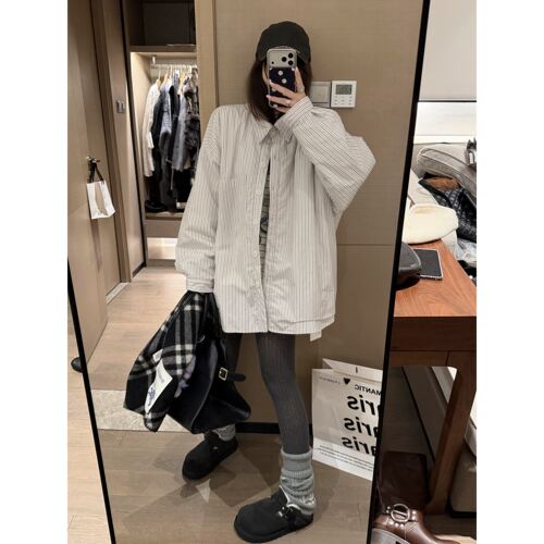 FILLE复古文艺日系休闲风衬衫