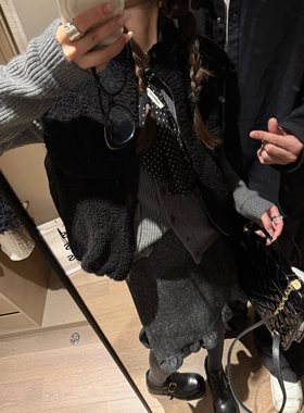 FILLE | 皮毛一体短马甲 百搭叠穿保暖短款上衣外套2025新款外穿