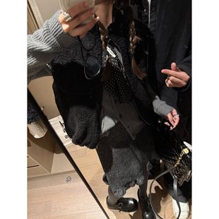 上衣外套2025新款 百搭叠穿保暖短款 外穿 皮毛一体短马甲 FILLE