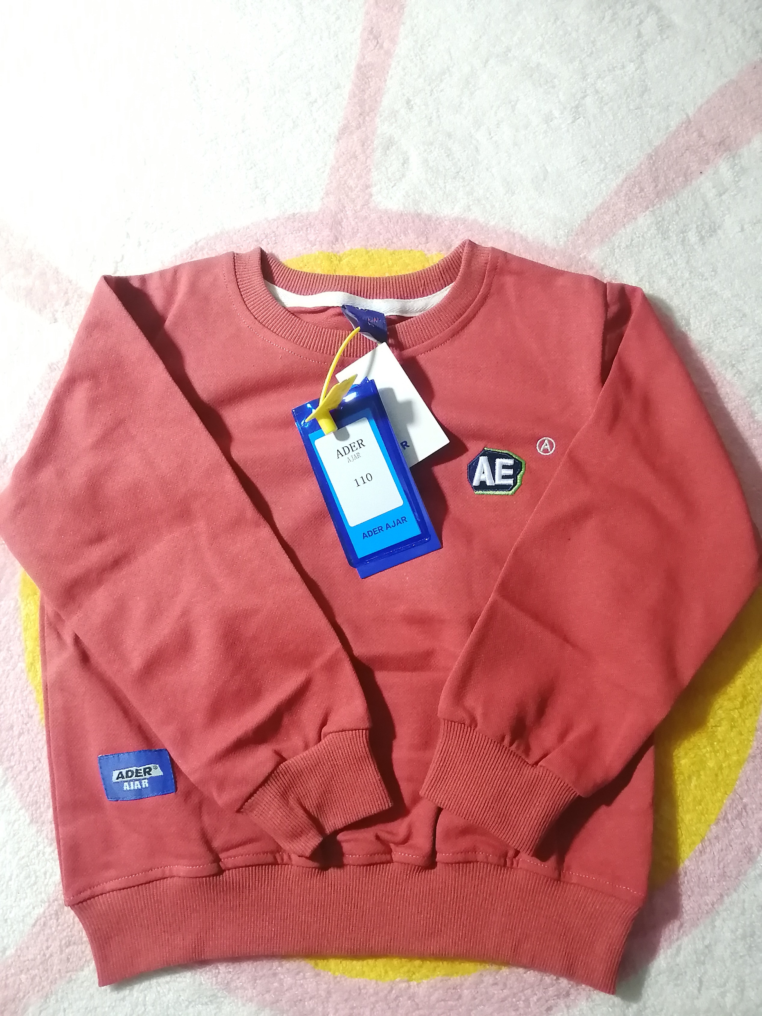 小h鸭  ADer  童装毛圈棉卫衣长袖男女宝宝上衣春秋透气运动清仓