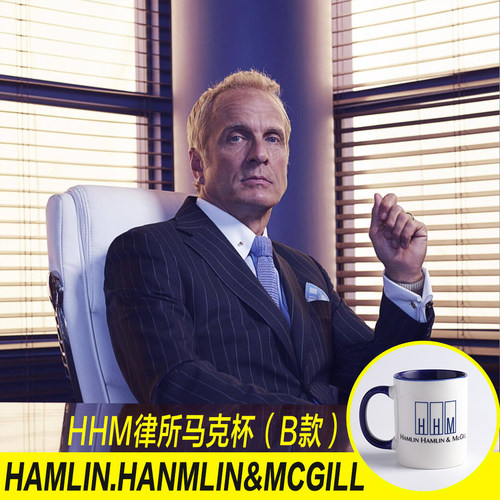【二信的店】绝命律师毒师周边|HHM|深蓝色陶瓷马克杯